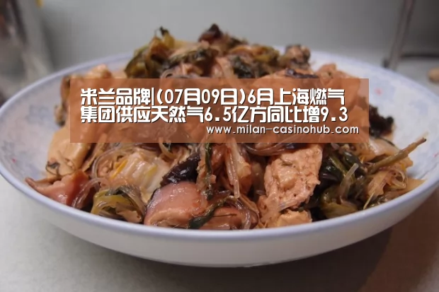 米兰品牌|(07月09日)6月上海燃气集团供应天然气6.5亿方同比增9.3%(图3) 米兰赛事